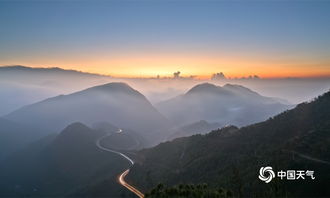 壯觀 貴州六盤水 春暉映山河 圖片頻道 中國天氣網(wǎng)
